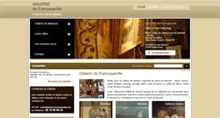 Desktop Screenshot of galerie-de-francqueville.com