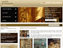 Tablet Screenshot of galerie-de-francqueville.com